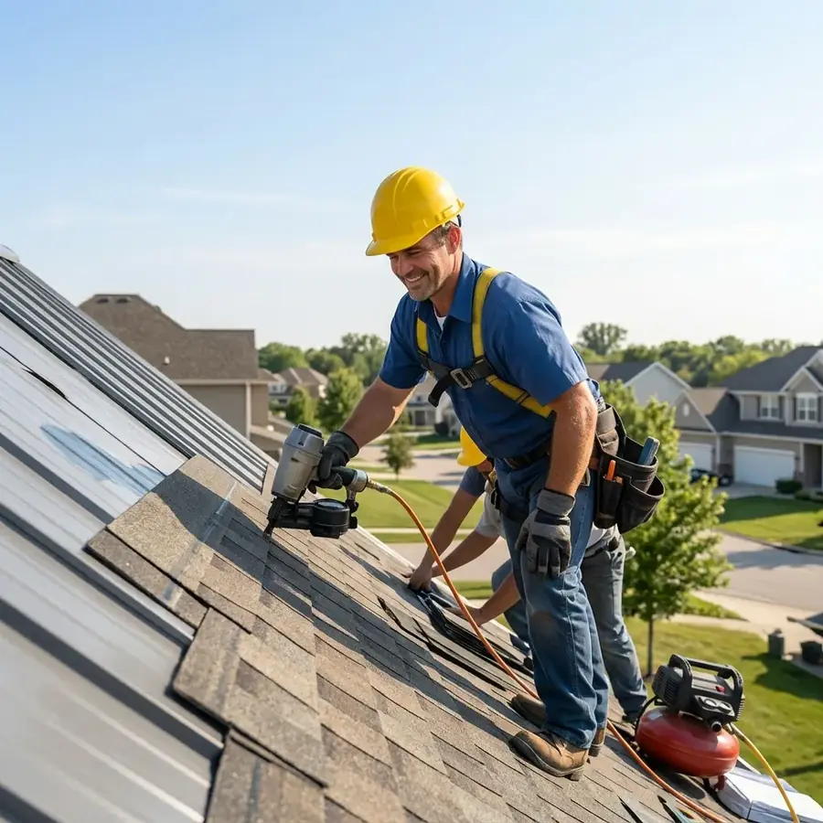 Residential roof replacement